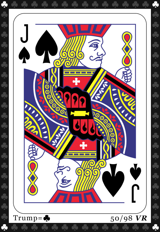 euchre Card 50