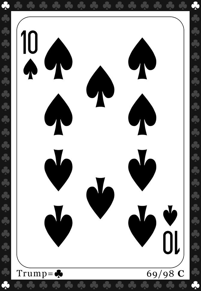 euchre Card 69