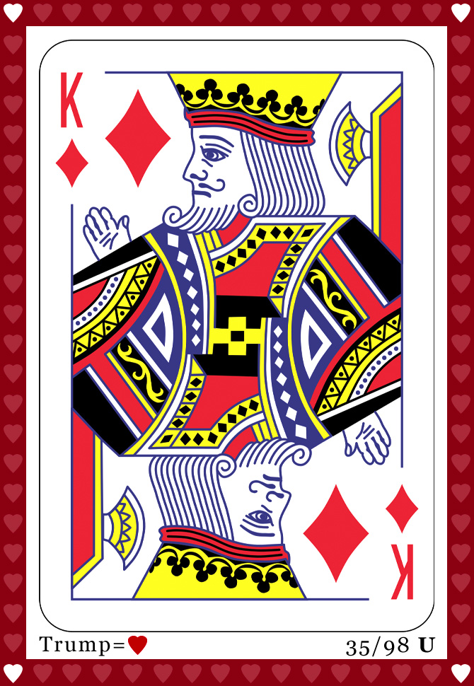 euchre Card 35