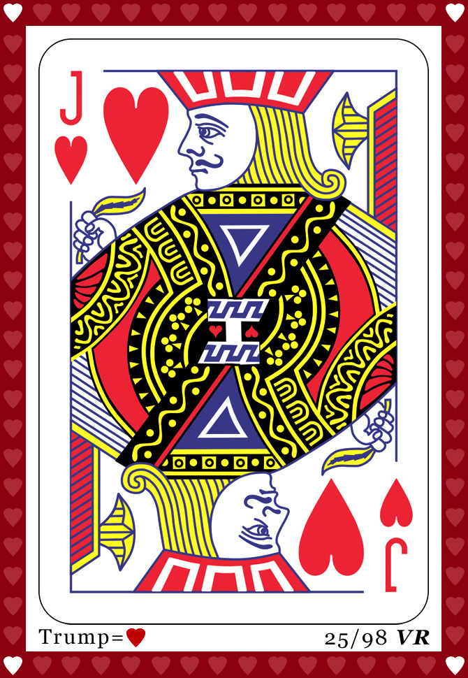 euchre Card 25