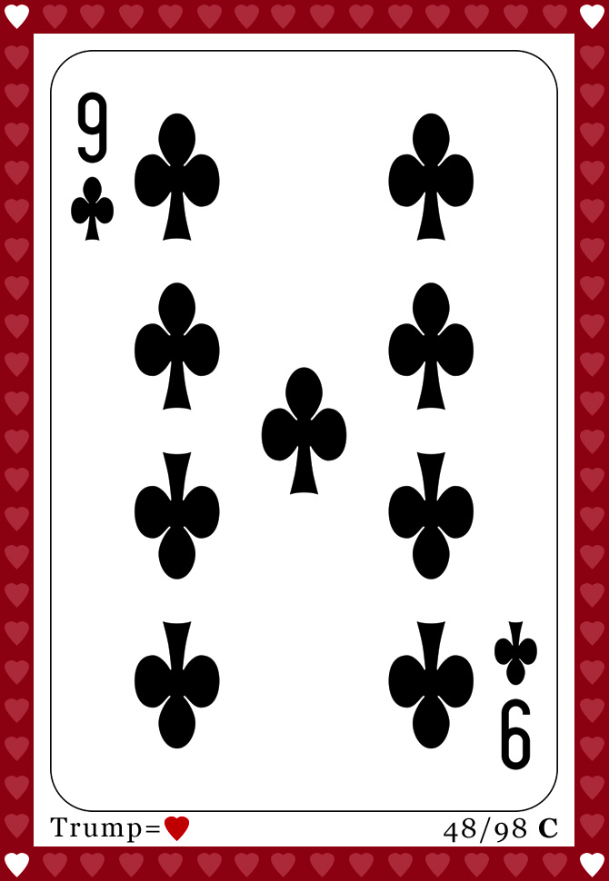 euchre Card 48