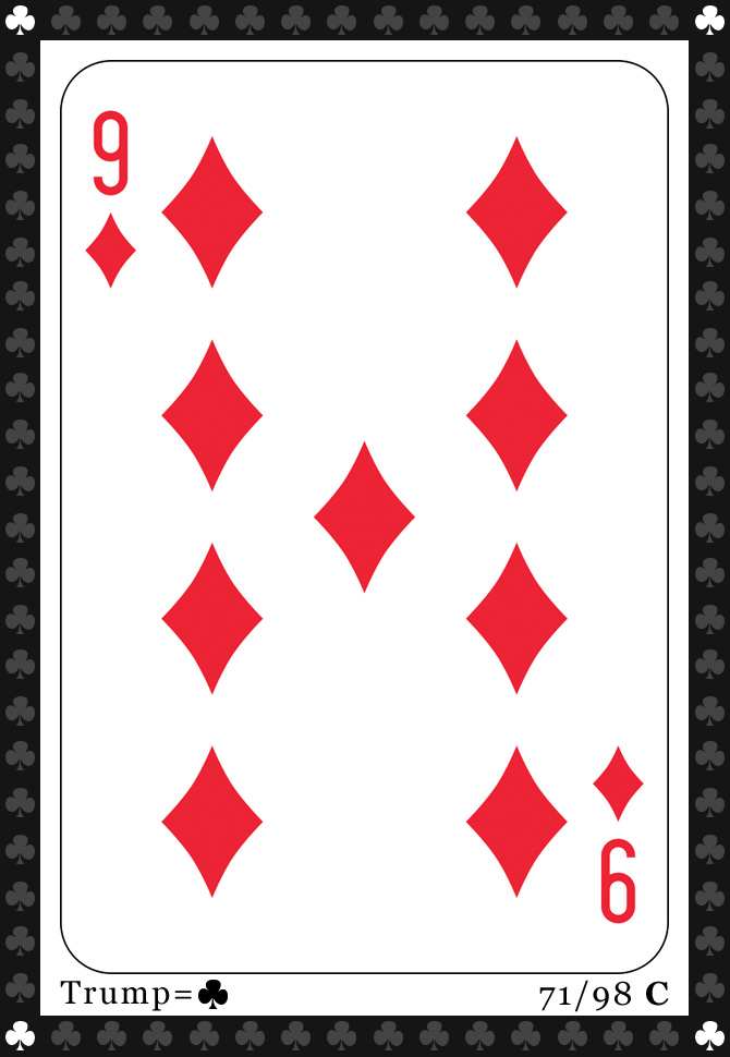 euchre Card 71