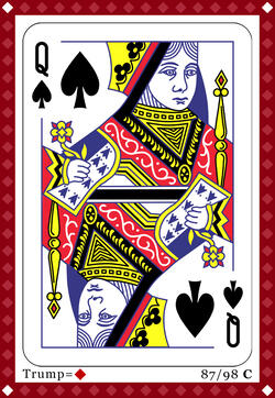 euchre Card 87