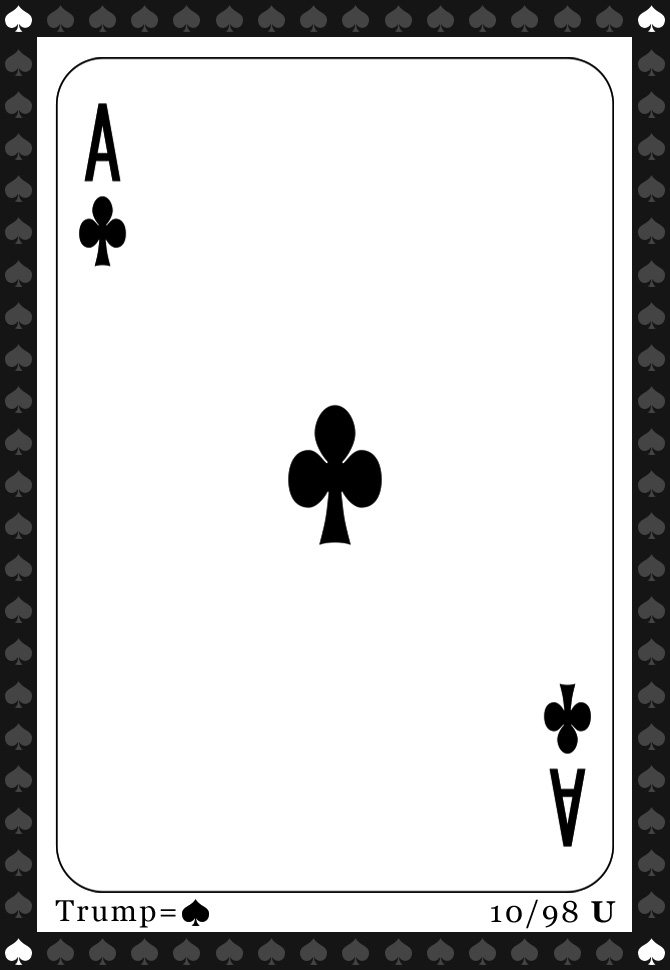 euchre Card 10