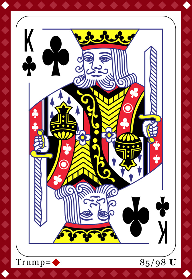 euchre Card 85