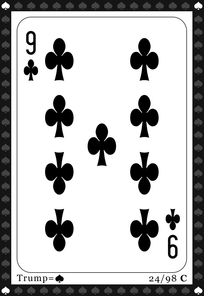 euchre Card 24