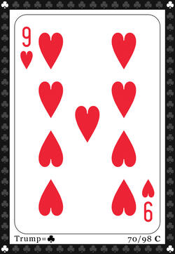 euchre Card 70