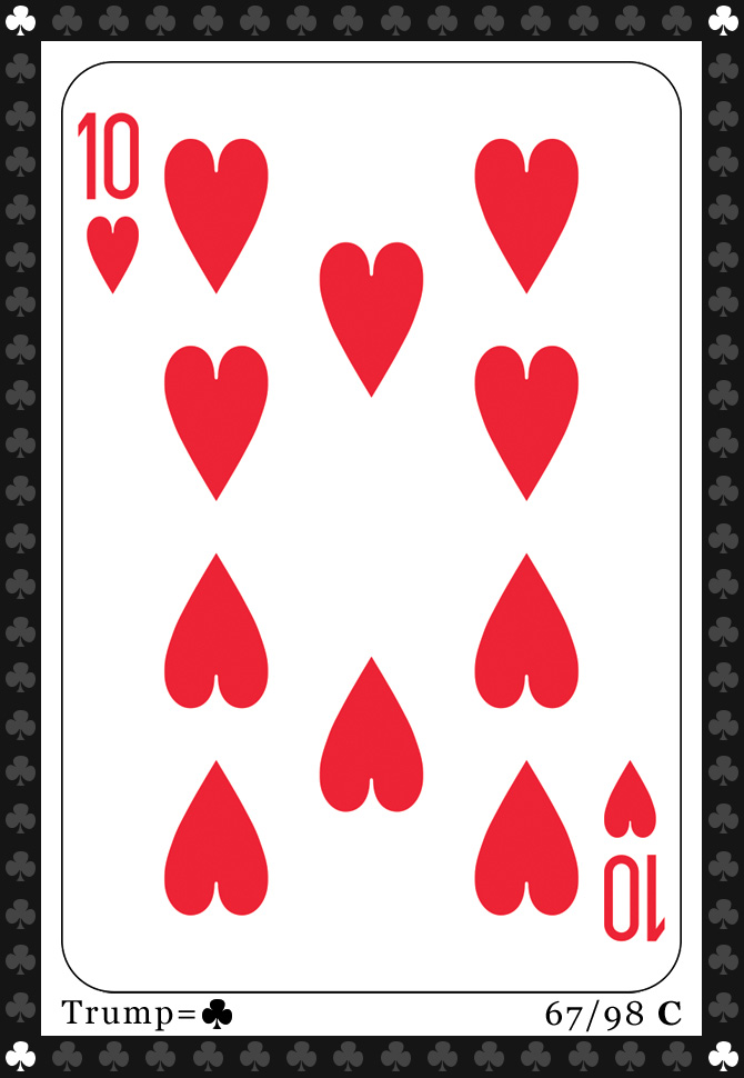euchre Card 67