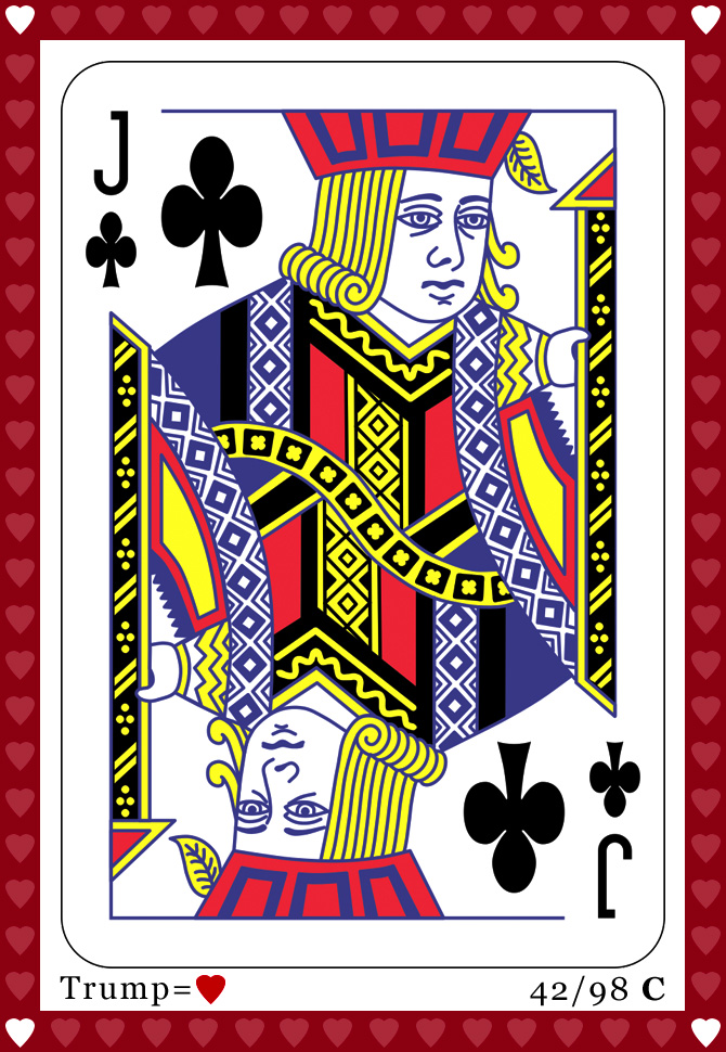 euchre Card 42
