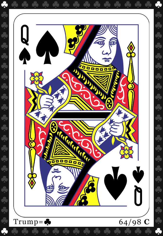 euchre Card 64