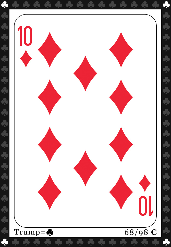 euchre Card 68