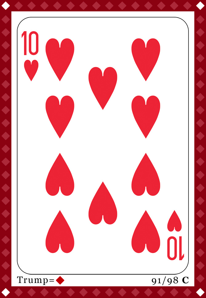 euchre Card 91