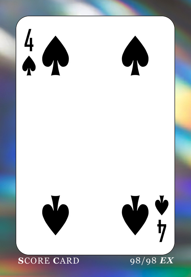 euchre Card 98