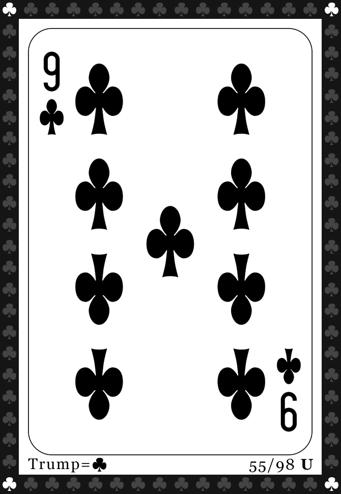 euchre Card 55