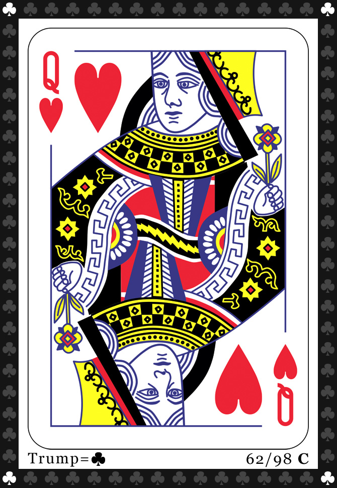 euchre Card 62