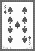 euchre Card 95