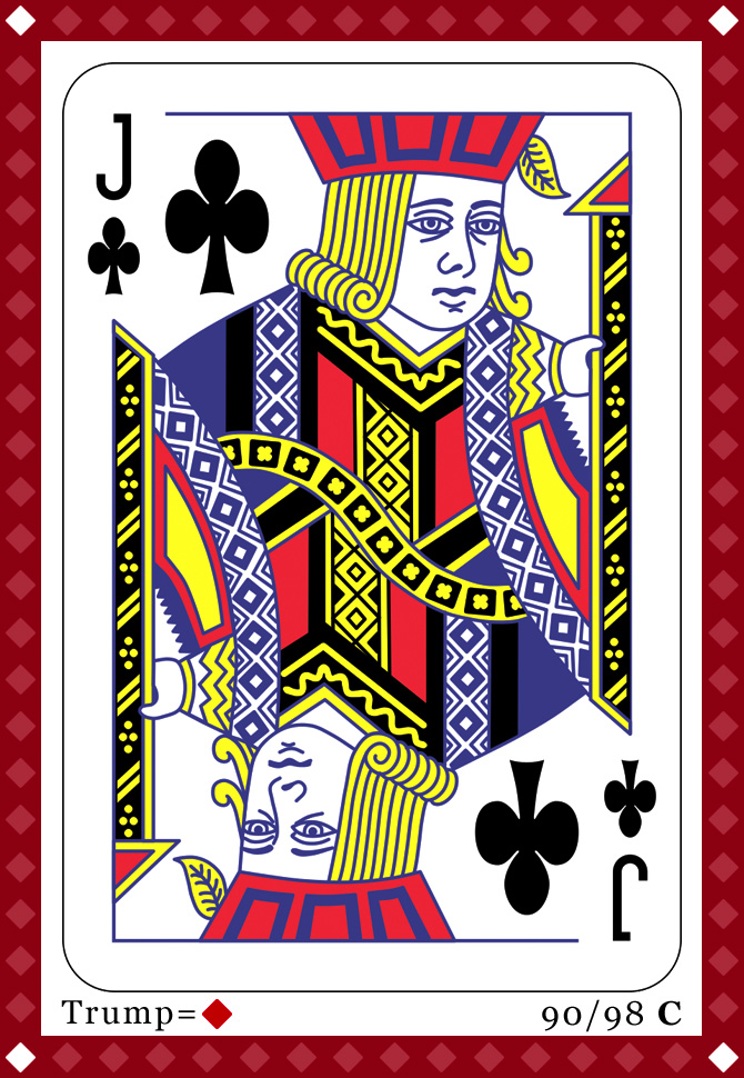 euchre Card 90