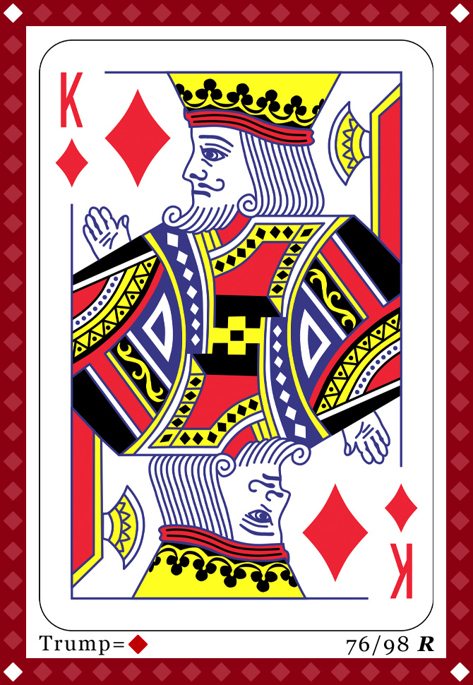 euchre Card 76