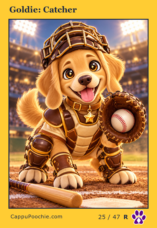 pupsbaseball Card 25