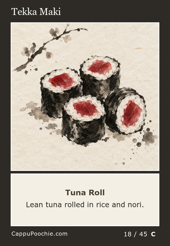 sushi Card 18