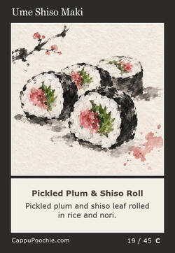 sushi Card 19