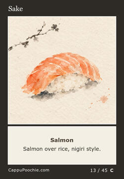 sushi Card 13