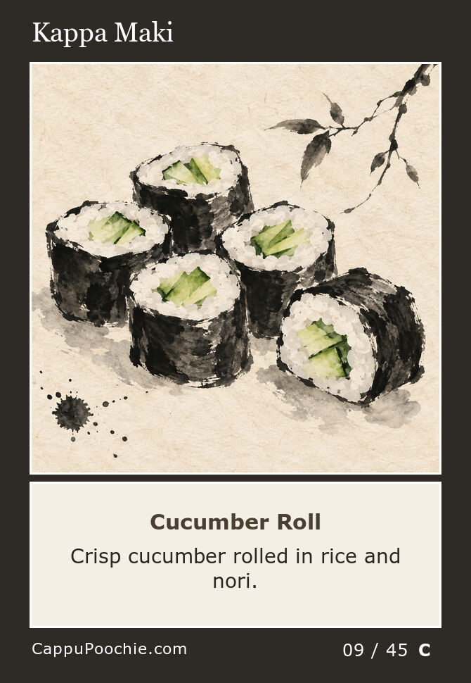 sushi Card 09