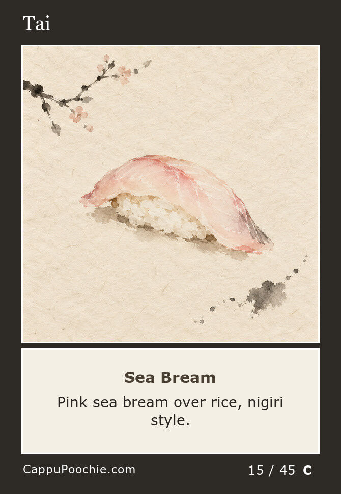 sushi Card 15