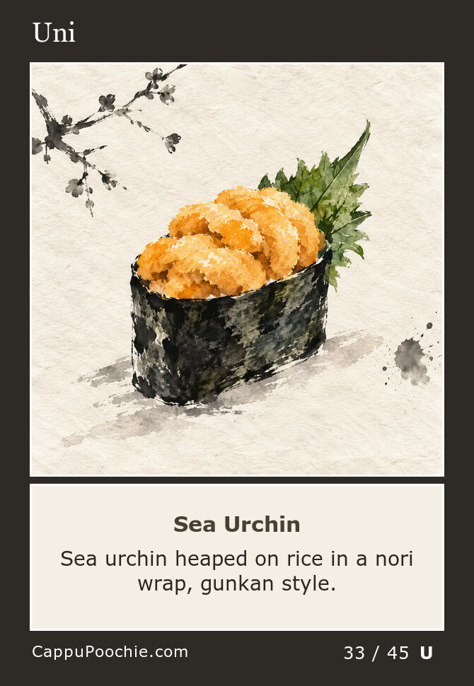 sushi Card 33