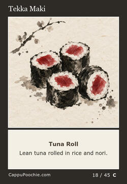 sushi Card 18