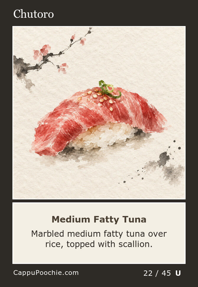 sushi Card 22