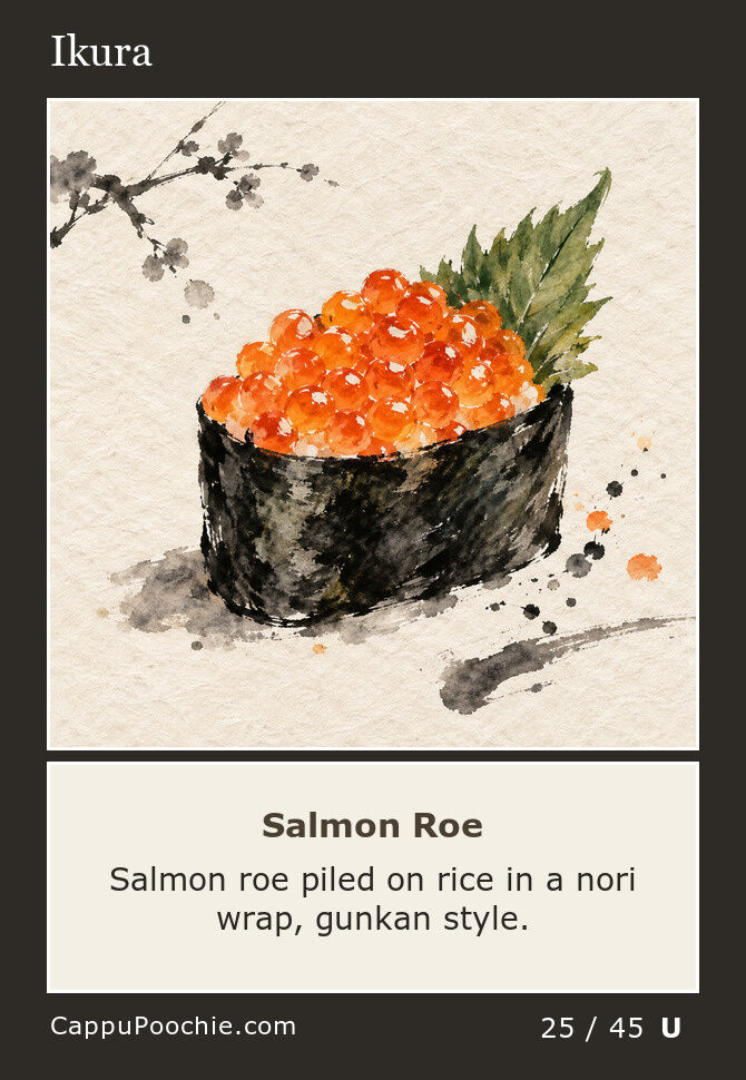 sushi Card 25