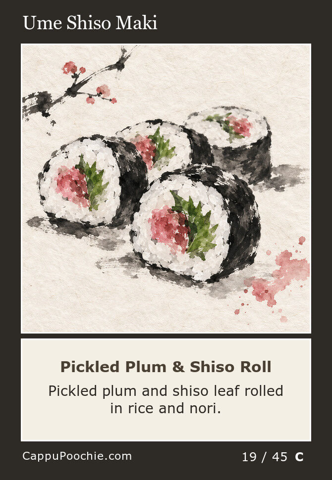 sushi Card 19