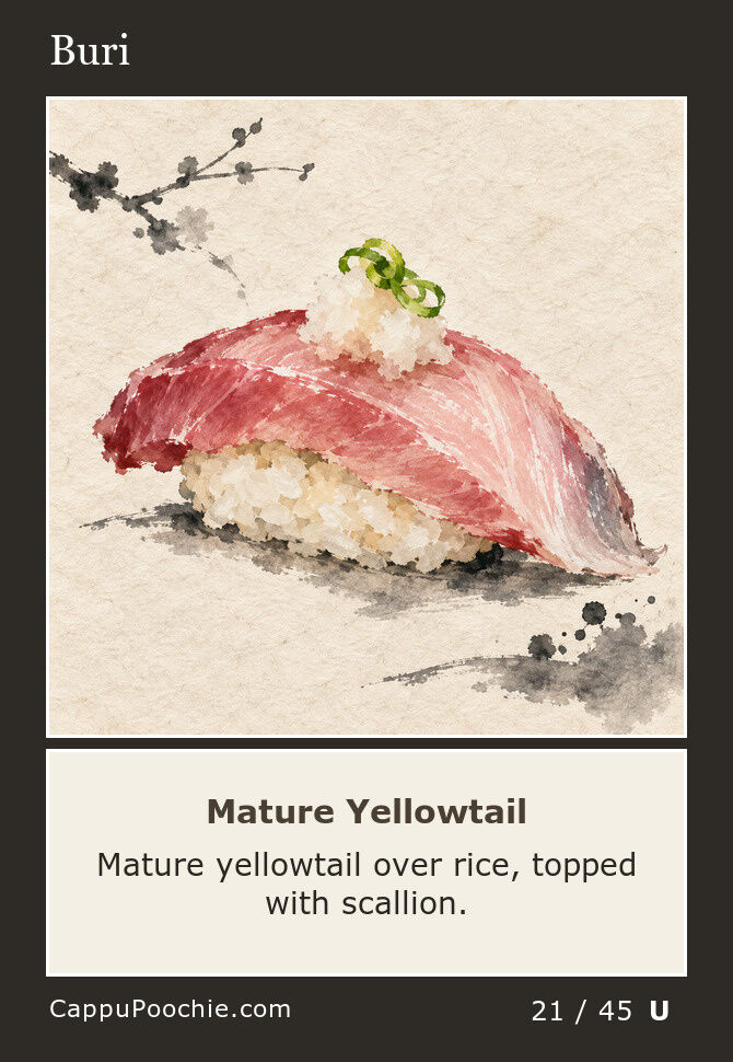 sushi Card 21