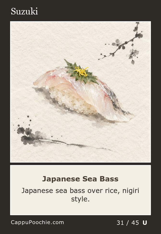 sushi Card 31