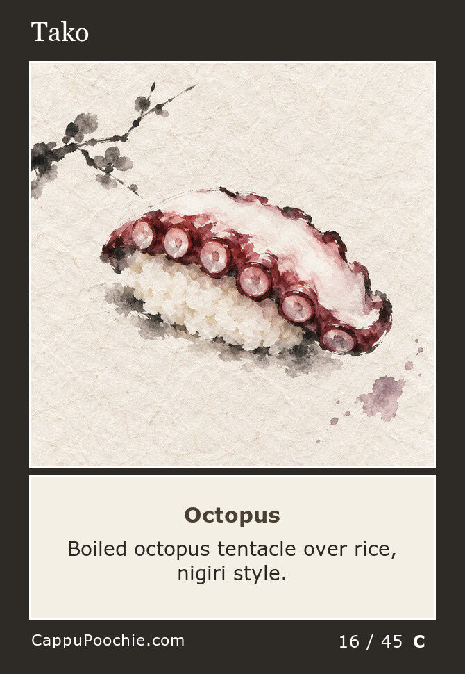 sushi Card 16