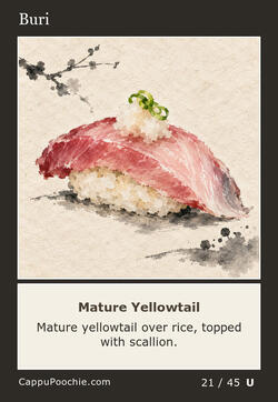 sushi Card 21