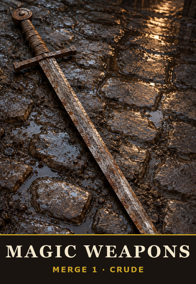 Magic Weapon Merge 1