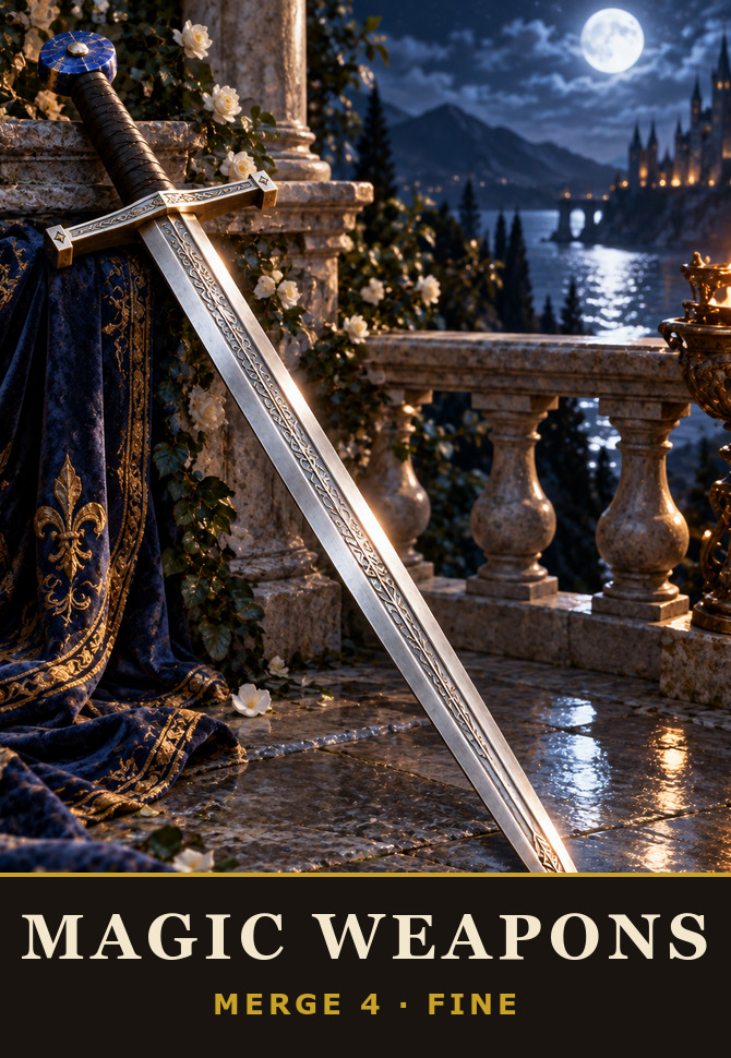 Magic Weapon Merge 4